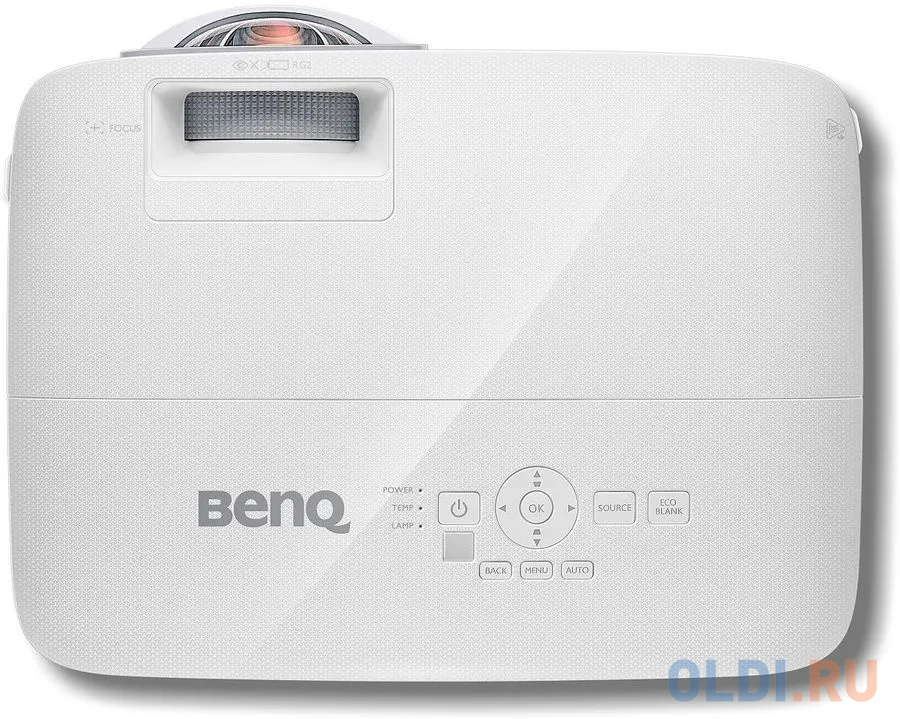 Проектор BENQ MX808STH (DLP, XGA 1024x768, 3600Lm, 20000:1, +2xНDMI, USB, 1x10W speaker, 3D Ready, lamp 10000hrs, short- 9H.JMG77.13E - фото 2