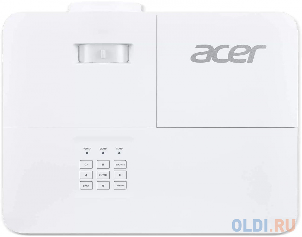 Проектор ACER H6800BDa (DLP, 4K UHD 3840x2160, 3600Lm, 10000:1, +НDMI, 1x10W speaker, 3D Ready, lamp 4000hrs, WHITE, 4kg MR.JTB11.00M - фото 4