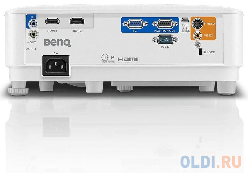 Проектор BENQ MX550 1024x768 3600 люмен 20000:1 белый 9H.JHY77.1HE, размер от 0.76 до 7.62 м - фото 5