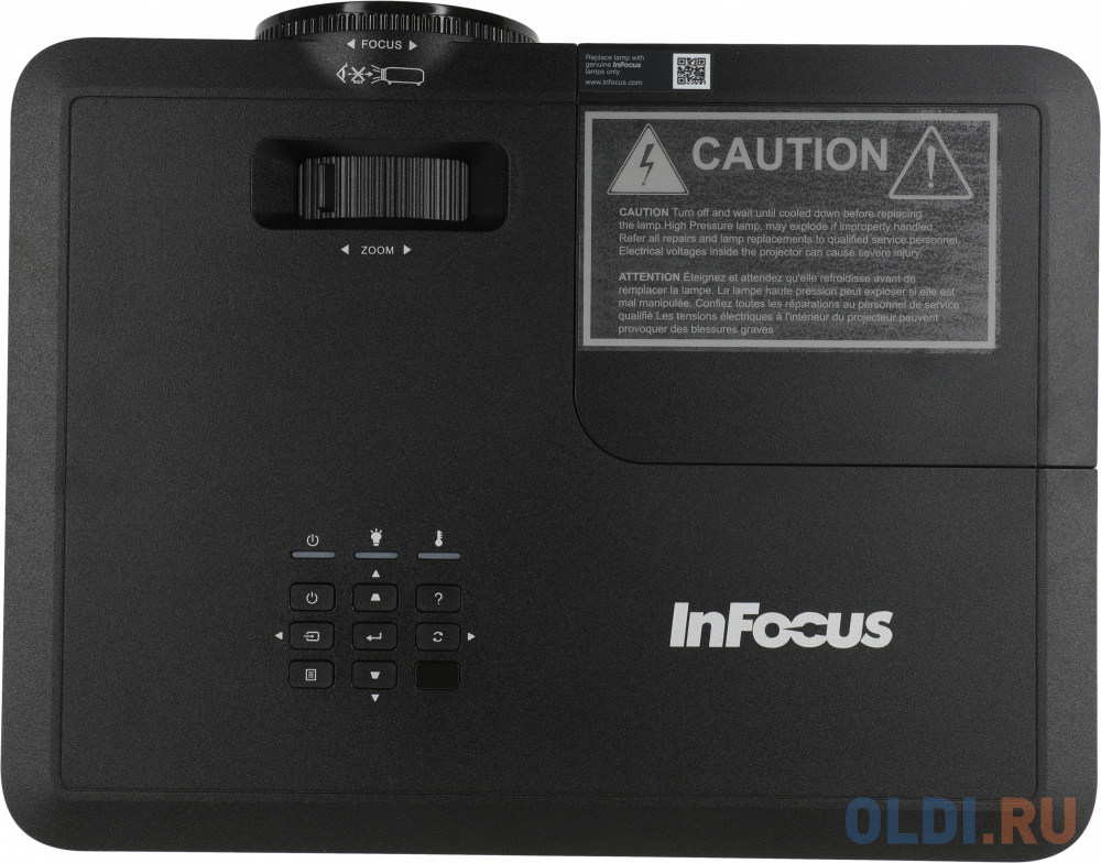 Проектор Infocus IN116AA DLP 3800Lm (1280x800) 30000:1 ресурс лампы:10000часов 1xHDMI 2.6кг - фото 6