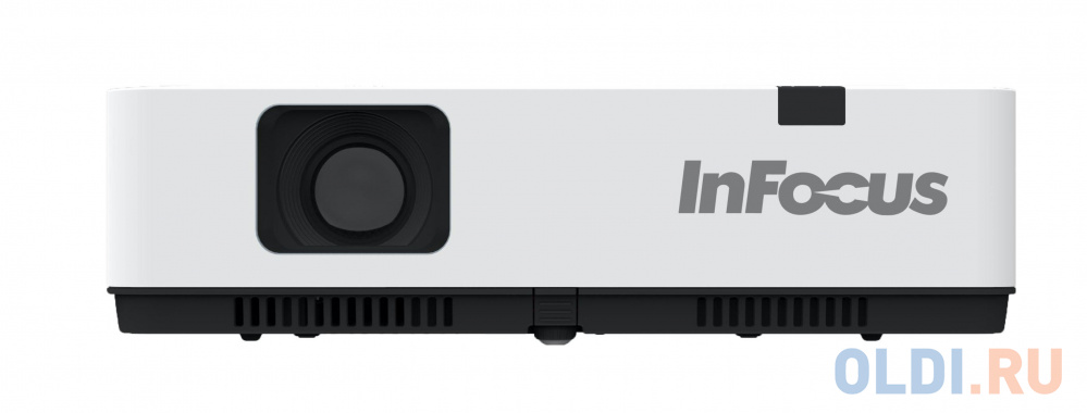 Проектор INFOCUS [IN1034] 3LCD, 4800 lm, XGA, 1.481.78:1, 50000:1, (Full 3D), 16W, 3.5mm in,Composite video,Component,VGA IN х2, HDMI IN, Audio in(RCA - фото 2