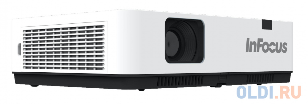 Проектор INFOCUS [IN1034] 3LCD, 4800 lm, XGA, 1.481.78:1, 50000:1, (Full 3D), 16W, 3.5mm in,Composite video,Component,VGA IN х2, HDMI IN, Audio in(RCA - фото 5