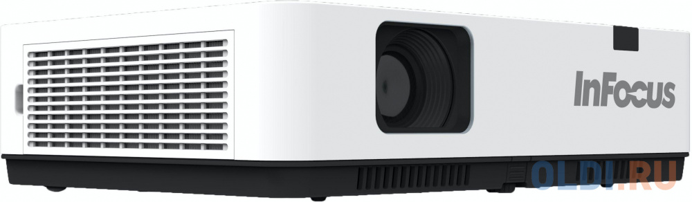 Проектор INFOCUS [IN1024] 3LCD, 4000 lm,XGA,1.481.78:1,50000:1, (Full 3D),16W, 3.5mm in,Composite video,Component,VGA IN х2, HDMI IN, Audio in(RCAх2) - фото 3