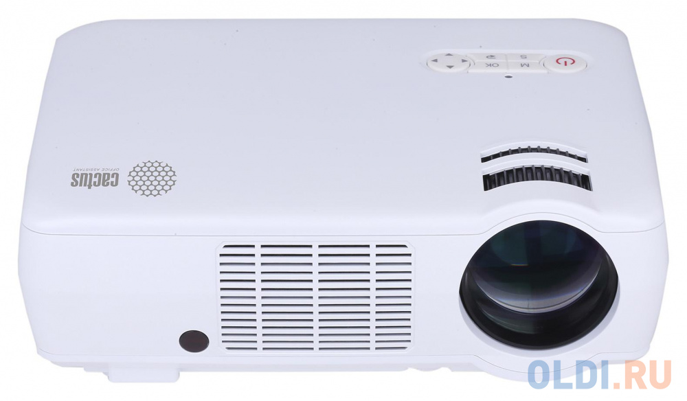 Проектор Cactus CS-PRM.06WT.WVGA LCD 2000Lm (1280x800) 1000:1 ресурс лампы:30000часов 2xUSB typeA 2xHDMI 3кг фото