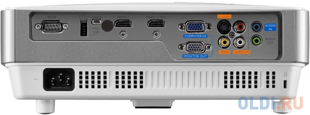 Проектор BenQ MW632ST DLP, 1280x800, 3200 AL, 13000:1, 16:10, 0.7ST, 1.2x, TR 0.72~0.87, HDMIx2/ MHLx1, VGA, USB Power, Auto vertical keystone, White 9H.JE277.1HE - фото 2