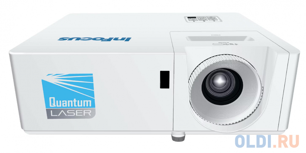 Лазерный проектор INFOCUS [INL156] DLP, WXGA, 3500 lm, 2000 000:1, 1.191.54:1, HDMI x2, VGA in x1, RS232 x1, Audio in/out, USB-A x1, Composite video x - фото 1