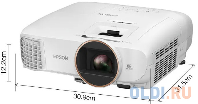 Проектор Epson EH-TW5825 (3LCD, 1080p 1920x1080, 2700Lm, 70000:1, HDMI, Bluetooth, Android TV, 3D, 1x10W speaker) фото