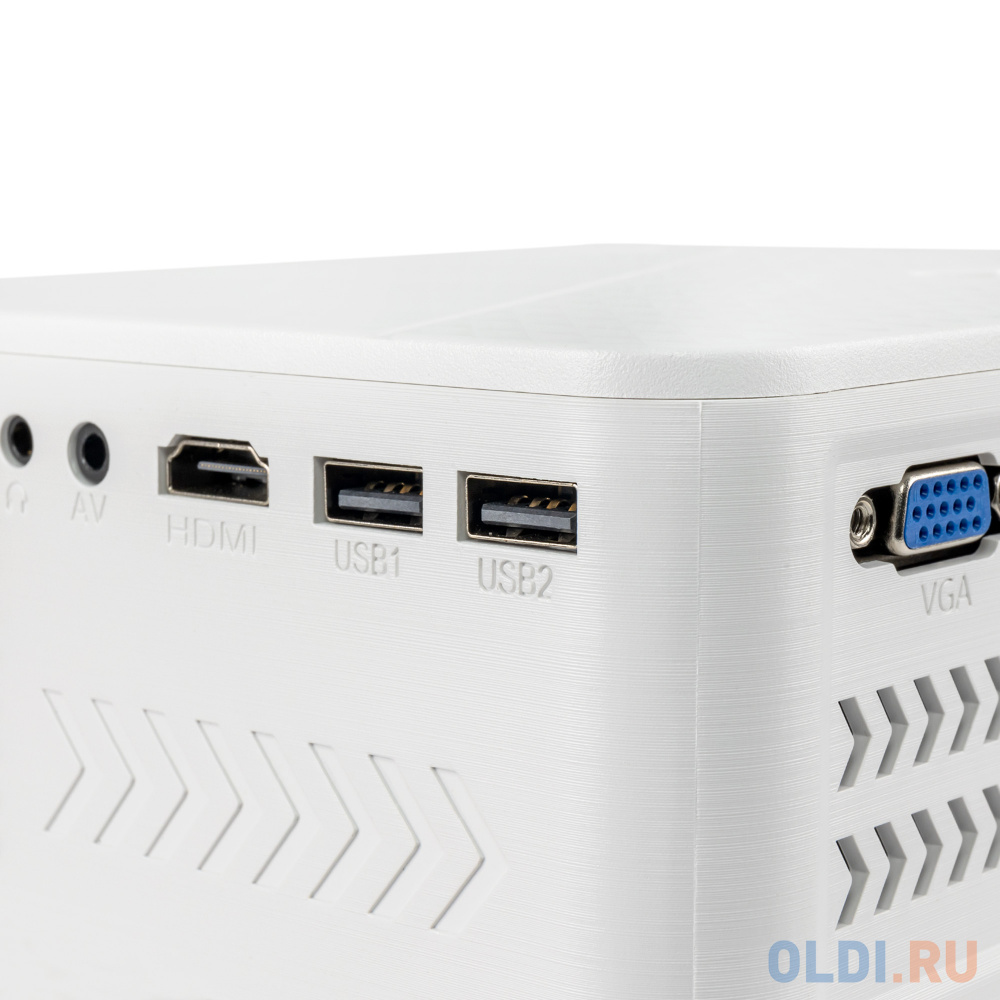Проектор Hiper Cinema D1 WHITE LCD 3700Lm (1280x720) 2000:1 ресурс лампы:50000часов 2xUSB typeA 1xHDMI 1.01кг фото