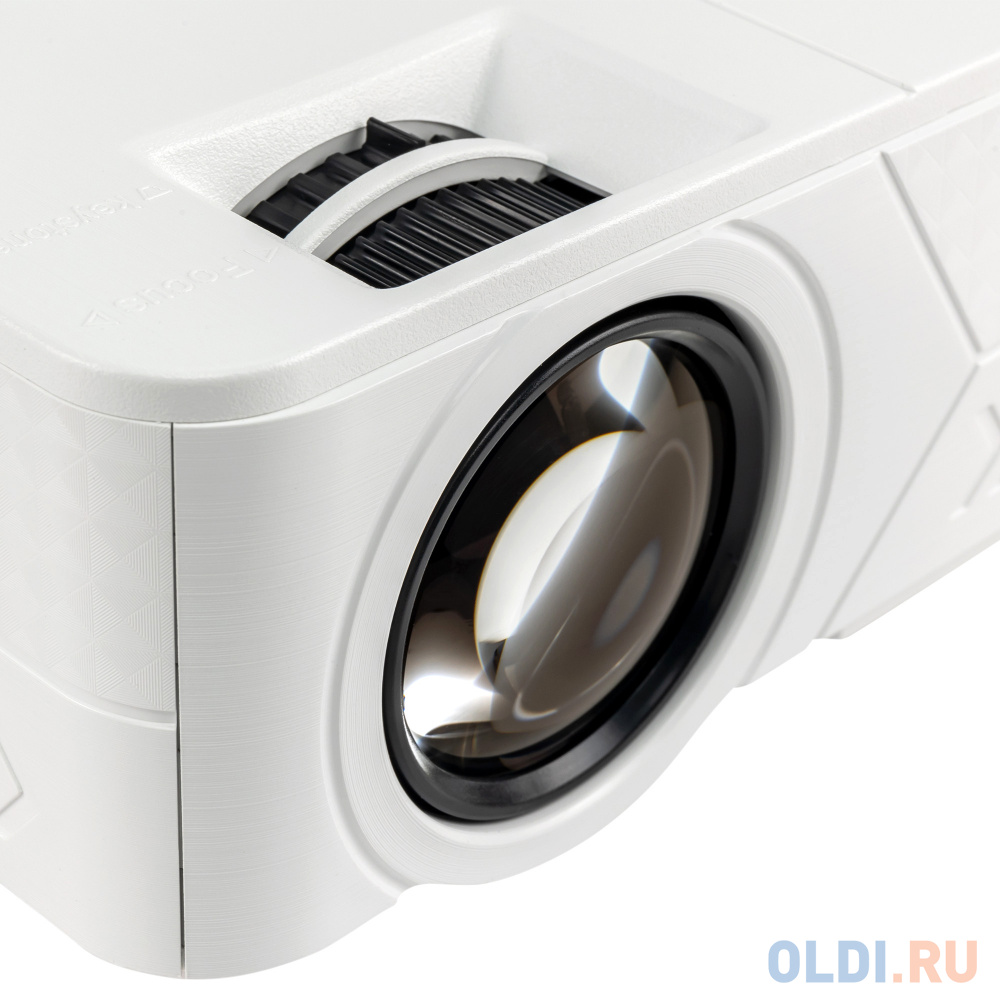 Проектор Hiper Cinema D1 WHITE LCD 3700Lm (1280x720) 2000:1 ресурс лампы:50000часов 2xUSB typeA 1xHDMI 1.01кг фото