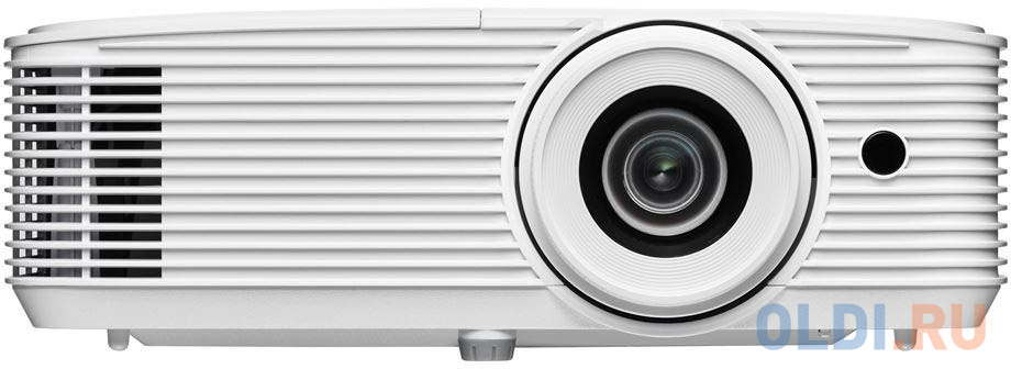 

Проектор Optoma EH401 (DLP, 1080p 1920x1080, 4000Lm, 22000:1, noVGA, 2xHDMI, 1x3W speaker, 3D Ready, lamp 10000hrs), Белый