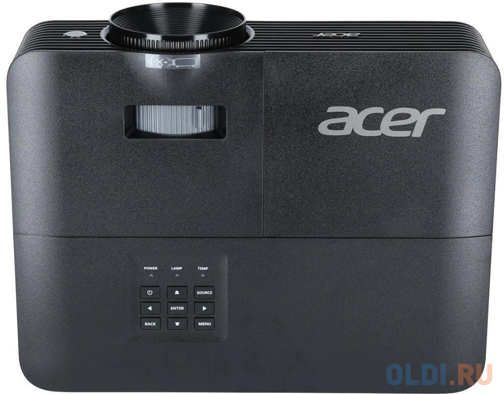 Acer projector X139, DLP, WXGA, 5200 Lm, 20000:1, EMEA, 2.7 Kg, EURO Power (replace MR.JTJ11.00R, MR.JX611.00Z, X139WH) - X139