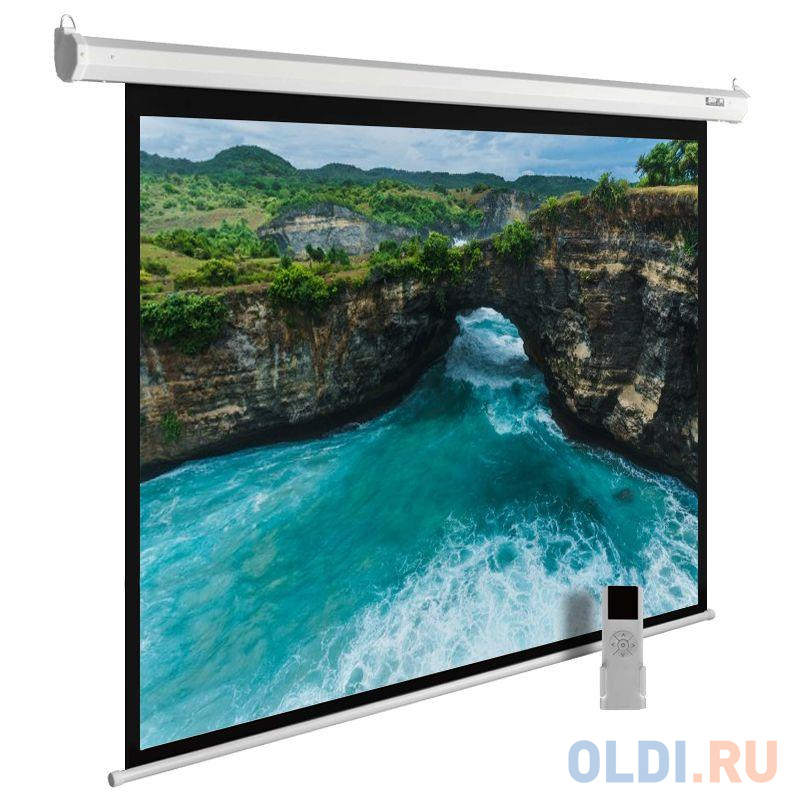 

Экран Cactus 150x200см SIlverMotoExpert CS-PSSME-200X150-DG 4:3 настенно-потолочный рулонный темно-серый (моторизованный привод