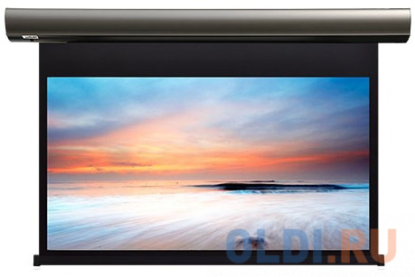 

[LCC-100107] Экран с электроприводом Lumien Cinema Control 187x305 см (раб.область 166х295 см) (133") Matte White FiberGlass черн. кайма по периметру, доп.черная область 14 см, триггер., RS232, IR, RF управл. в комплекте, цвет корпуса "титаниум" 16:9