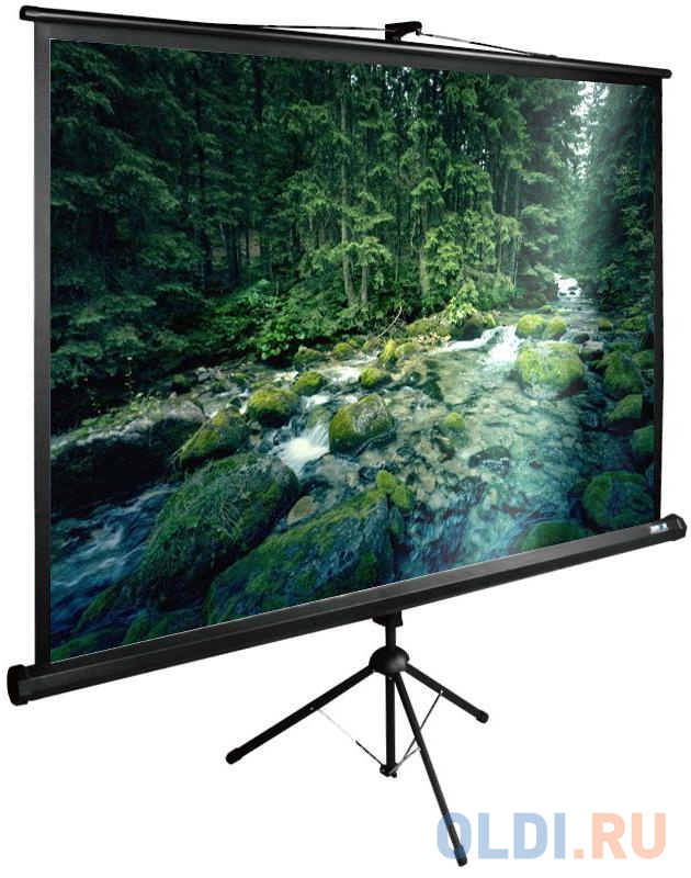 

Экран напольный рулонный Cactus CS-PSTE-220Х165-BK 165 x 220 см