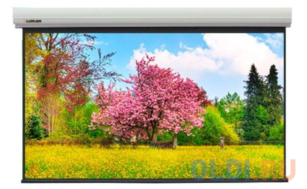 

[LMLC-100108A] Экран с электроприводом Lumien Master Large Control 388x602 см (раб. область 370х592 см) (275"), Matte White FiberGlass, черн. кайма по периметру, алюминиевый корпус, 16:10, IR и RF управление входит в комплект