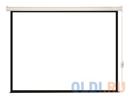 

[LEC-100117] Экран с электроприводом Lumien Eco Control 189x300 см (раб. область 181х292 см) Matte White черная кайма по периметру 16:10