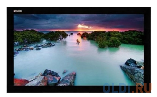

[LCH-100126] Экран Lumien Cinema Home 164x280 см (раб.область 148х264 см) (119") Matte White Sound,алюминиевая рама обтянутая черным бархатом 16:9 (2 места)