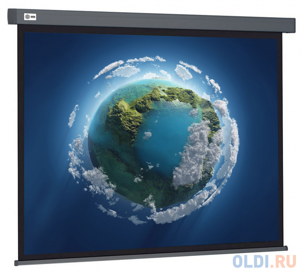 

Экран Cactus 187x332см Wallscreen CS-PSW-187X332-SG 16:9 настенно-потолочный рулонный серый