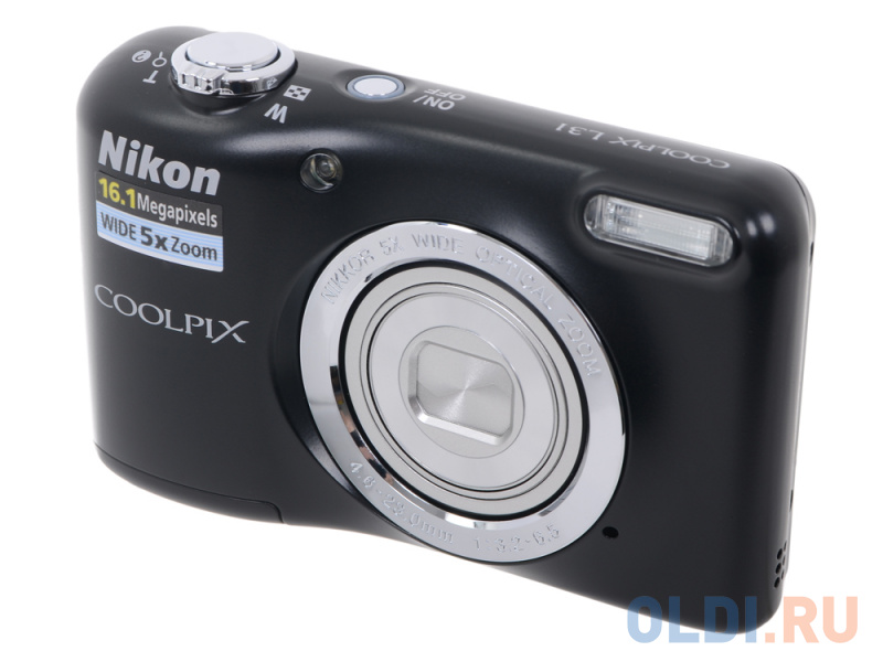 Фотоаппарат Nikon Coolpix L31 Black (VNA871E1) — купить по лучшей цене