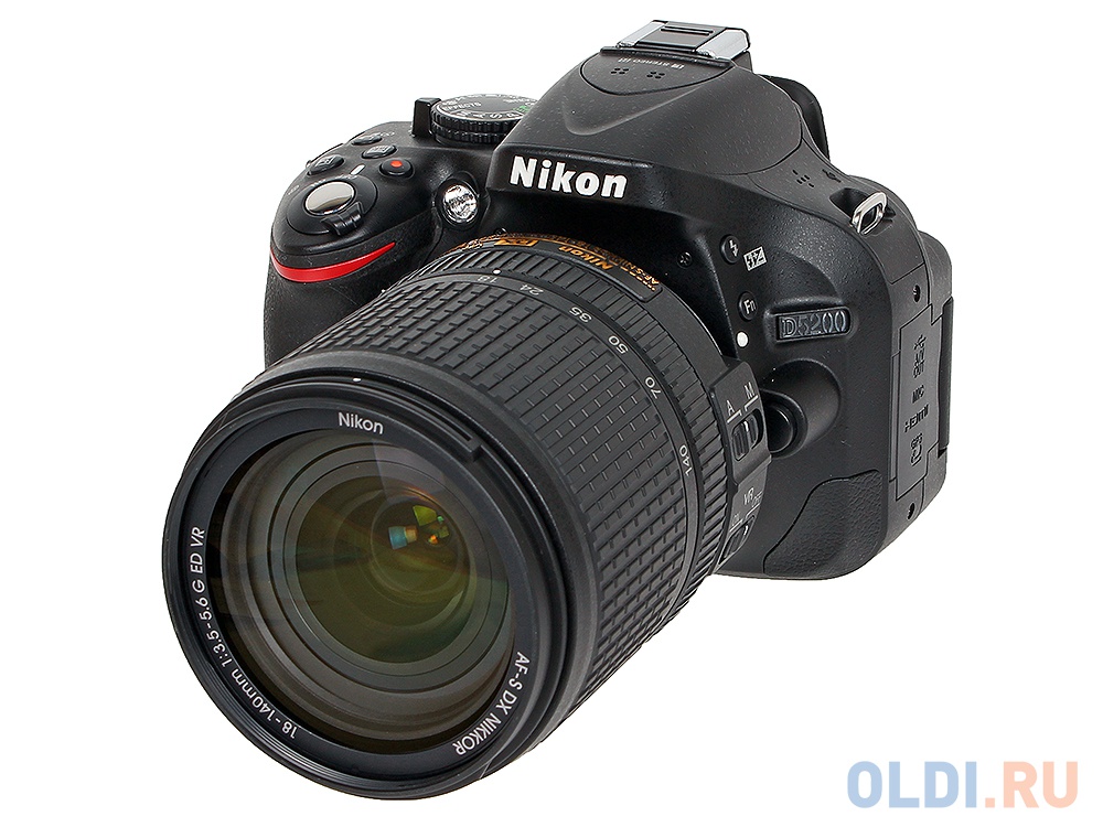 Фотоаппарат Nikon D5200 Black KIT (VBA350KR06) — купить по лучшей цене