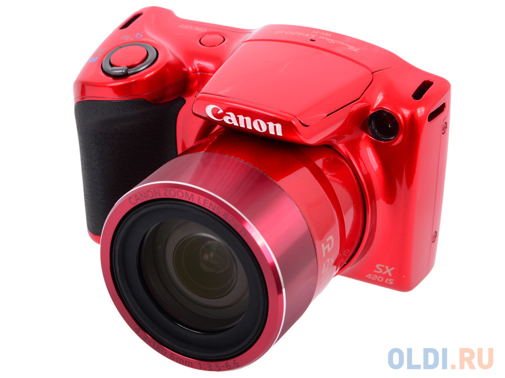 Фотоаппарат Canon PowerShot SX420 IS Red — купить по лучшей цене в