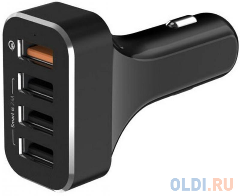 

Сетевое зарядное устройство LAB.C LABC-584-BK 2.4А 4 x USB черный