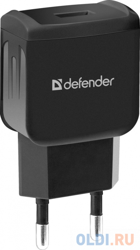 

Сетевой адаптер Defender EPA-02 черный, 1 USB, 5V/1А, пакет
