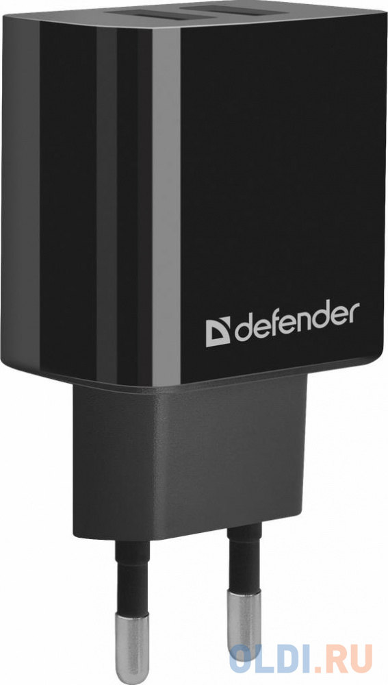Сетевой адаптер Defender UPC-21 2xUSB,5V/2.1А кабель microUSB 83581 - фото 2