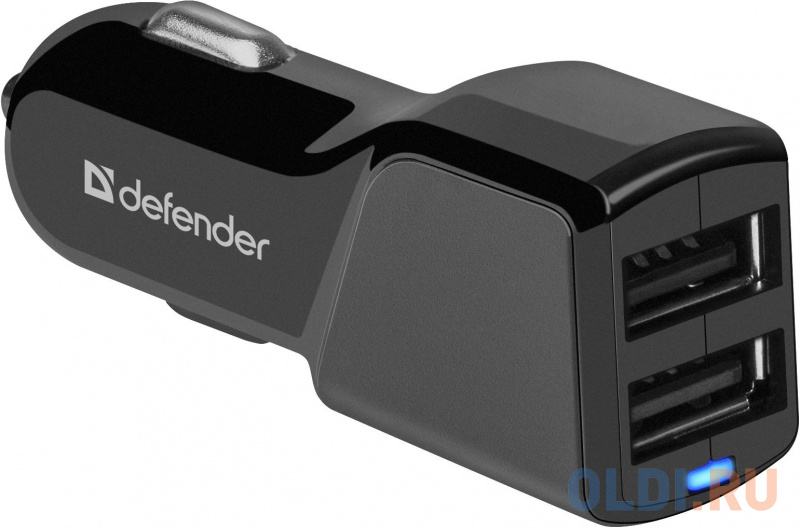 Автомобильный адаптер Defender UCA-34 2xUSB, 5V/3.4А