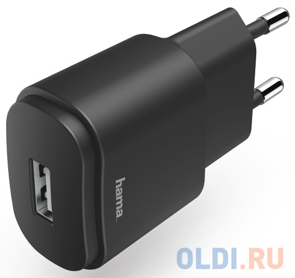 

Сетевое зарядное устройство HAMA H-183260 1.2A черный