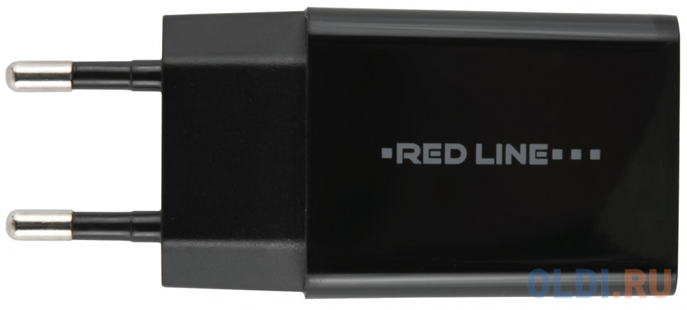 Сетевое зарядное устройство Red Line NQC1-3A 3 А черный УТ000015768 - фото 3