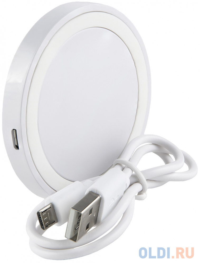

Беспроводное зарядное устройство Red Line Qi-01 1A microUSB белый УТ000013572