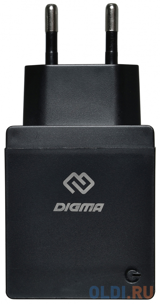 Сетевое зарядное устройство Digma DGWC-2U-3A-BK 3 А черный - фото 3