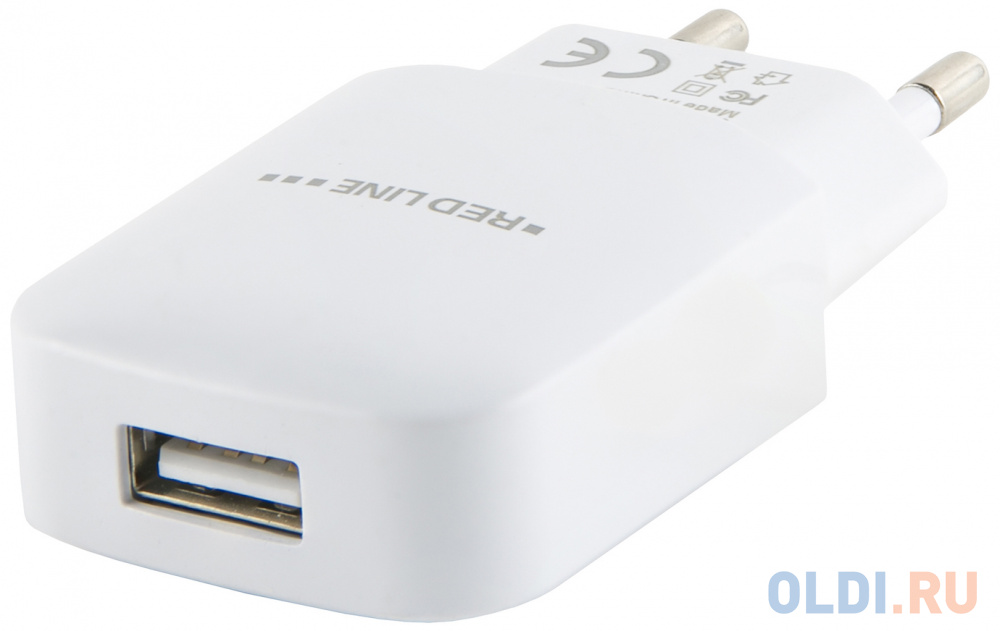

Сетевое зарядное устройство Red Line NTC-2.4А 2.4А USB-C белый УТ000013628