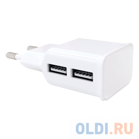 

Сетевое зарядное устройство Red Line NT-2A 2.1A 2 х USB белый 453426
