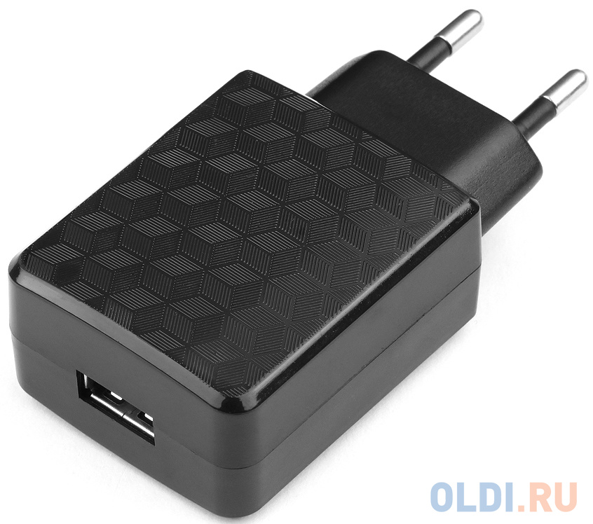 

Сетевое зарядное устройство Cablexpert MP3A-PC-06 2А USB черный