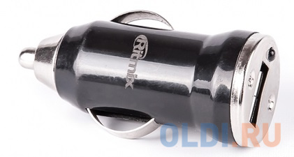 

Автомобильное зарядное устройство Ritmix RM-112DC 1A USB черный