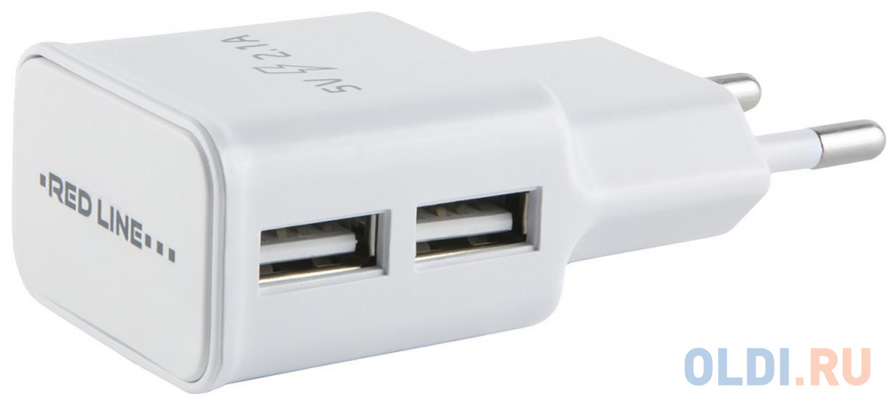 Сетевое зарядное устройство Red Line NT-2A 2.1A USB-C белый УТ000013636 фото