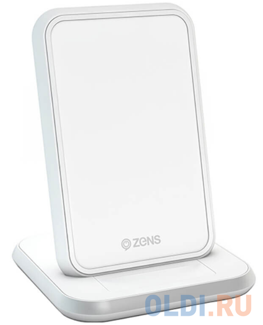 

Беспроводное зарядное устройство ZENS Stand Aluminium Wireless Charger. Цвет белый.