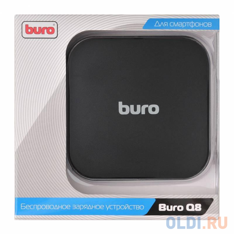 

Беспроводное зарядное устройство BURO Q8 1A microUSB 2 х USB черный