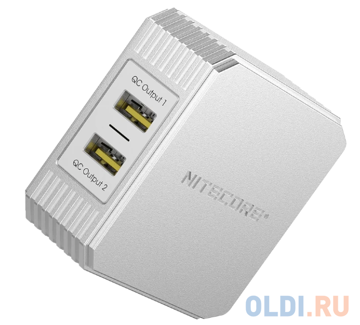 Сетевое зарядное устройство Nitecore UA42Q 2.1A 2 х USB белый фото