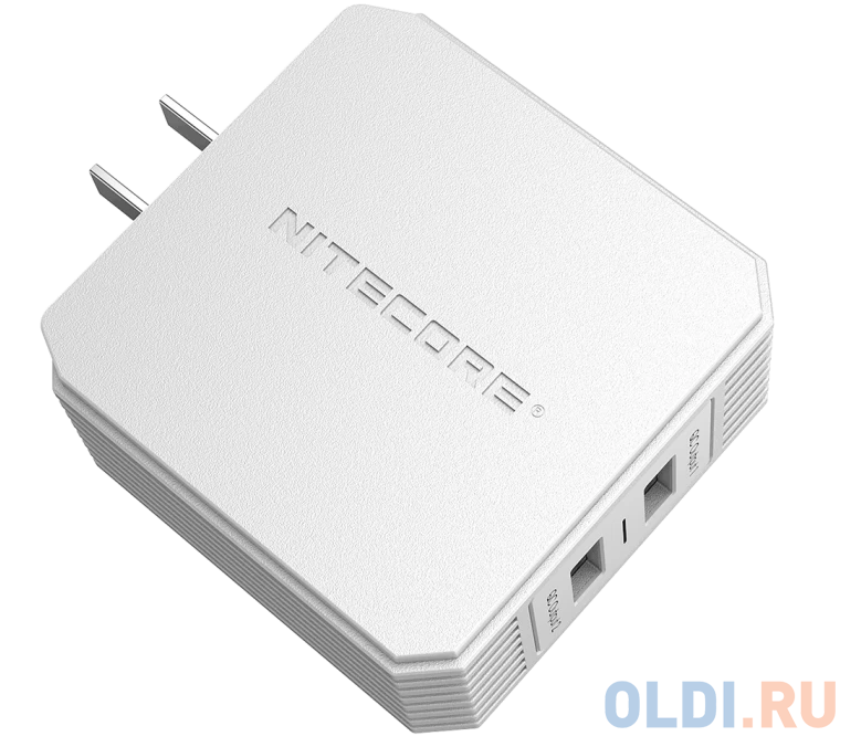 Сетевое зарядное устройство Nitecore UA42Q 2.1A 2 х USB белый фото