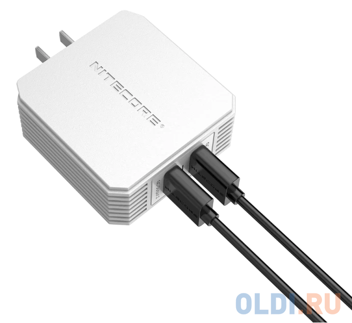 Сетевое зарядное устройство Nitecore UA42Q 2.1A 2 х USB белый 18391 - фото 4