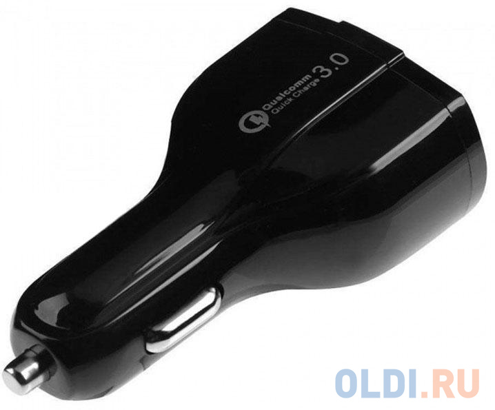Автомобильное зарядное устройство ORIENT QC-12V3B 3.5А 2 х USB USB-C черный - фото 3