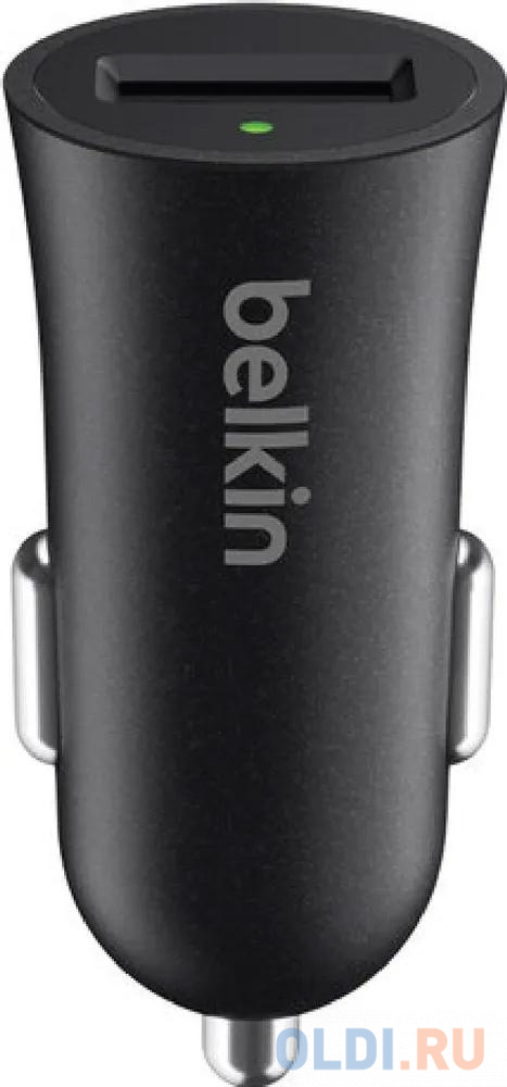 Автомобильное зарядное устройство Belkin F7U032bt04-BLK 2.4А USB черный - фото 3