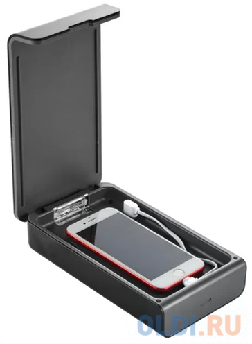 Зарядное устройство для телефона TRIBE Санитайзер OXYD с функцией зарядного устройства OSWC-CR-9101-B, цвет черный - фото 5