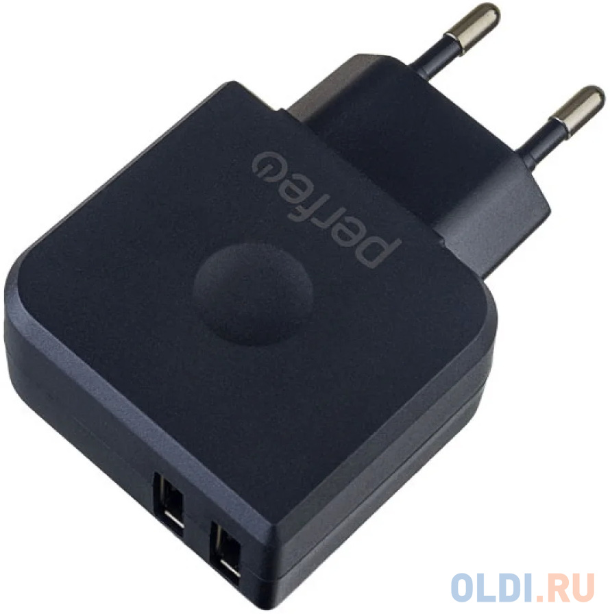 Зарядное устройство Perfeo I4623 3.4A 2 х USB черный