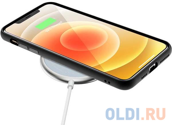 CANYON WS-100 Wireless charger, Input 9V/2A, 9V/2.7A, 12V/2A, Output 15W/10W/7.5W/5W, Type c cable length 1.5m, Acrylic surface+Aluminium alloy edge, фото