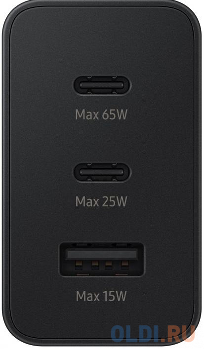 Зарядное устройство Samsung EP-T6530NBEGRU 3.1А USB USB-C черный