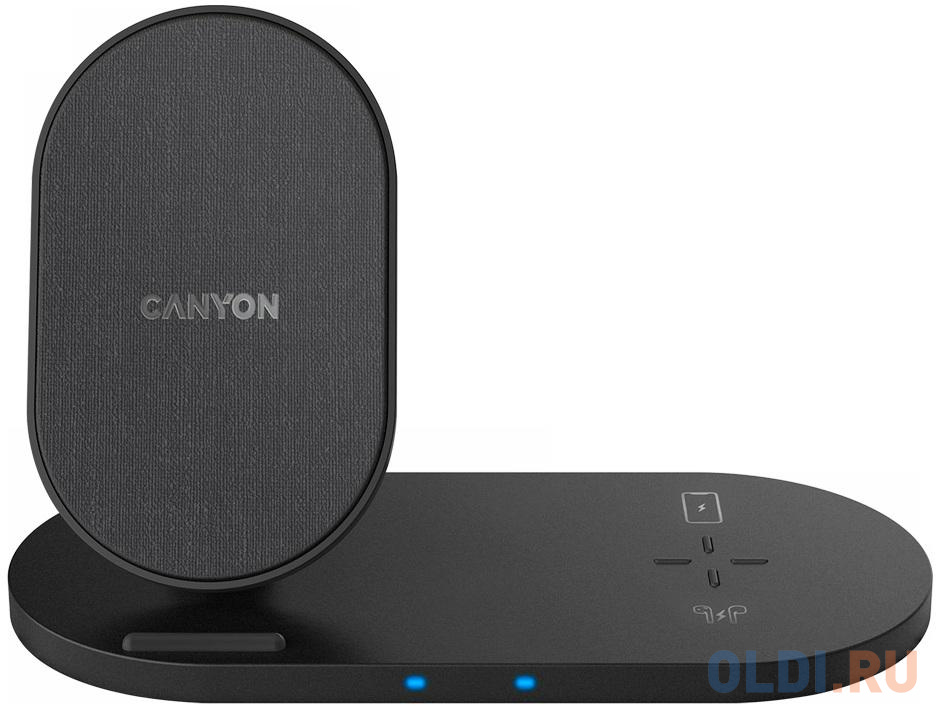 Зарядная док-станция Canyon CNS-WCS202B 3 А USB-C черный фото